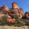 Lunch Spot Arch, Dessert Domes, Bonal Springs Rim und One Toe Ridge, Vermilion Cliffs NM, AZ